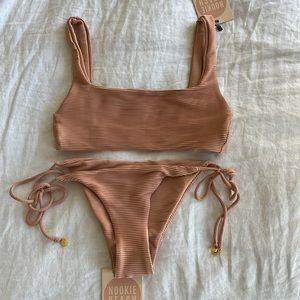 Nookie bikini top & bottom nude/pink